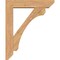 Ekena Millwork Legacy Slat Smooth Bracket w/ Offset Brace, Western Red Cedar, 7 1/2"W x 36"D x 44"H BKT0806X36X44LEC06SWR - alternate 2